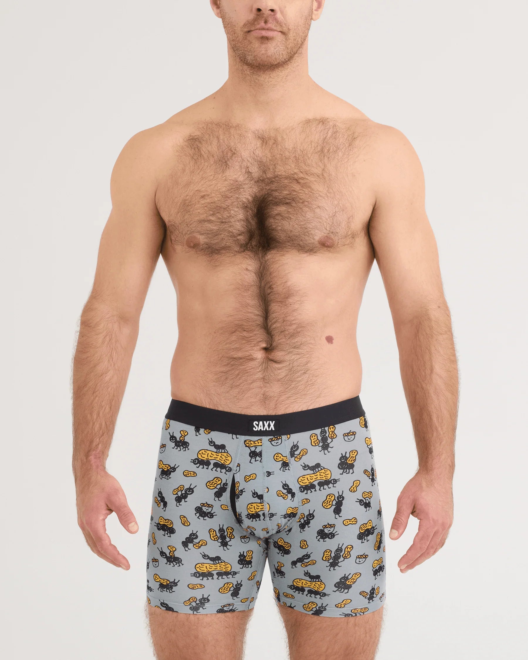 Saxx Vibe Xtra Soft Comfort Boxer Brief Fly - Ants in Your Pants