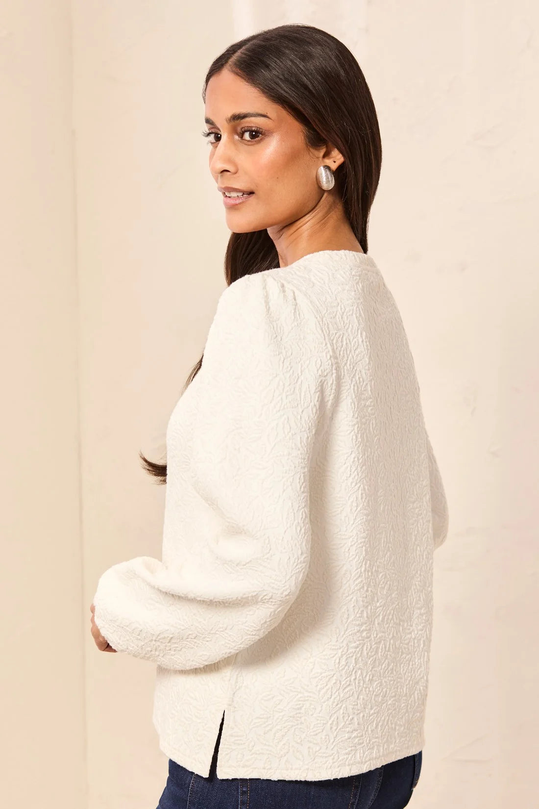 Tribal Arabella Top - Cream