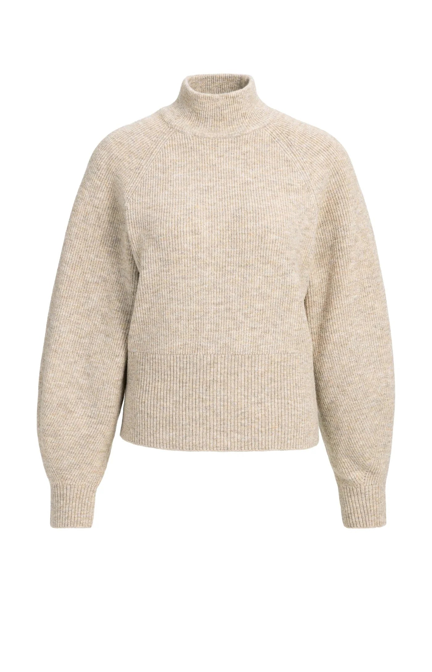 Yaya Batwing Sweater - Light Beige