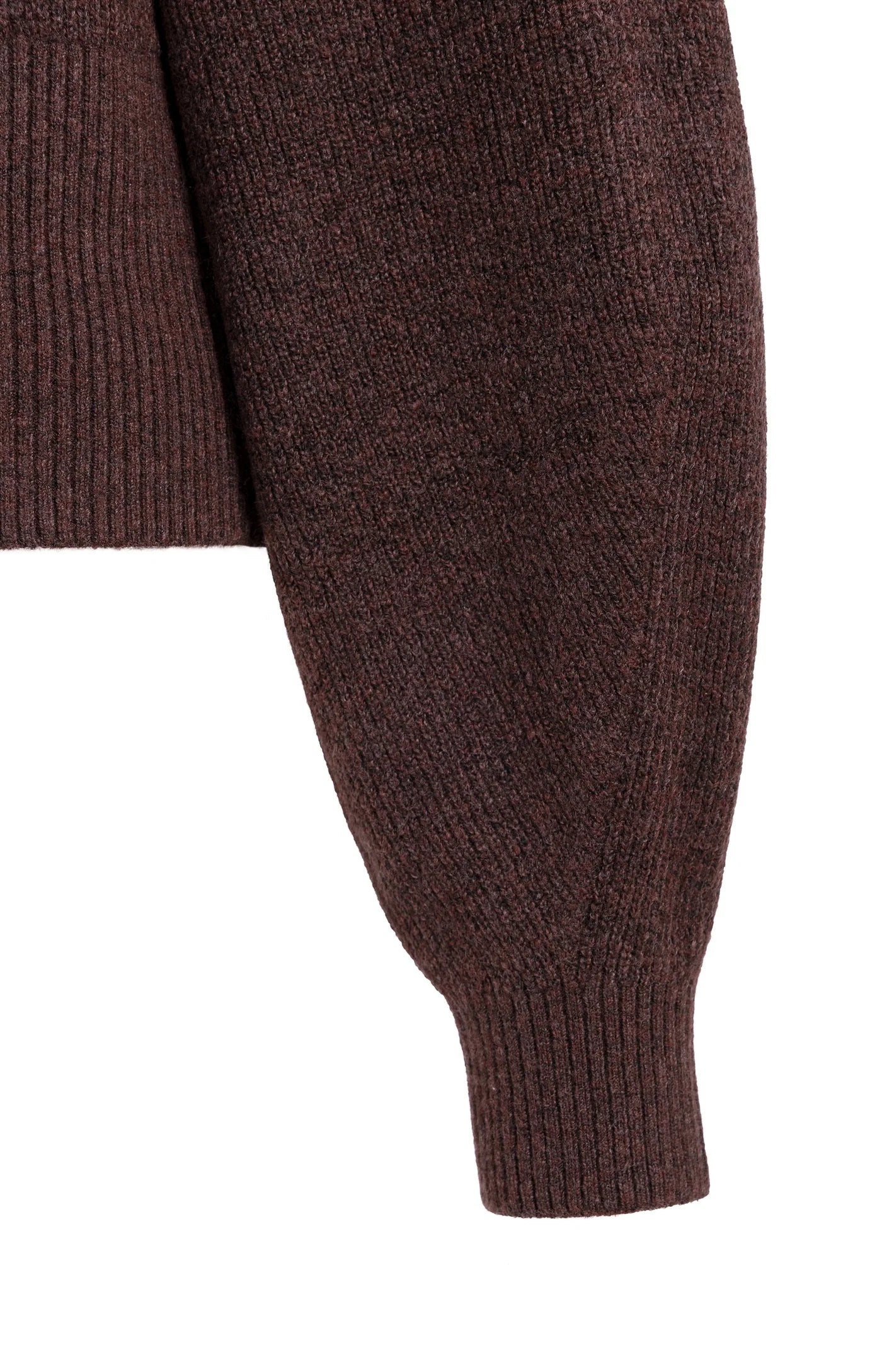 Yaya Batwing Sweater - Bitter Chocolate Red