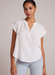 Bella Dahl Cap Sleeve Pullover - White Clothing - Tops - Shirts - Blouses - Blouses Top Price by Bella Dahl | Grace the Boutique