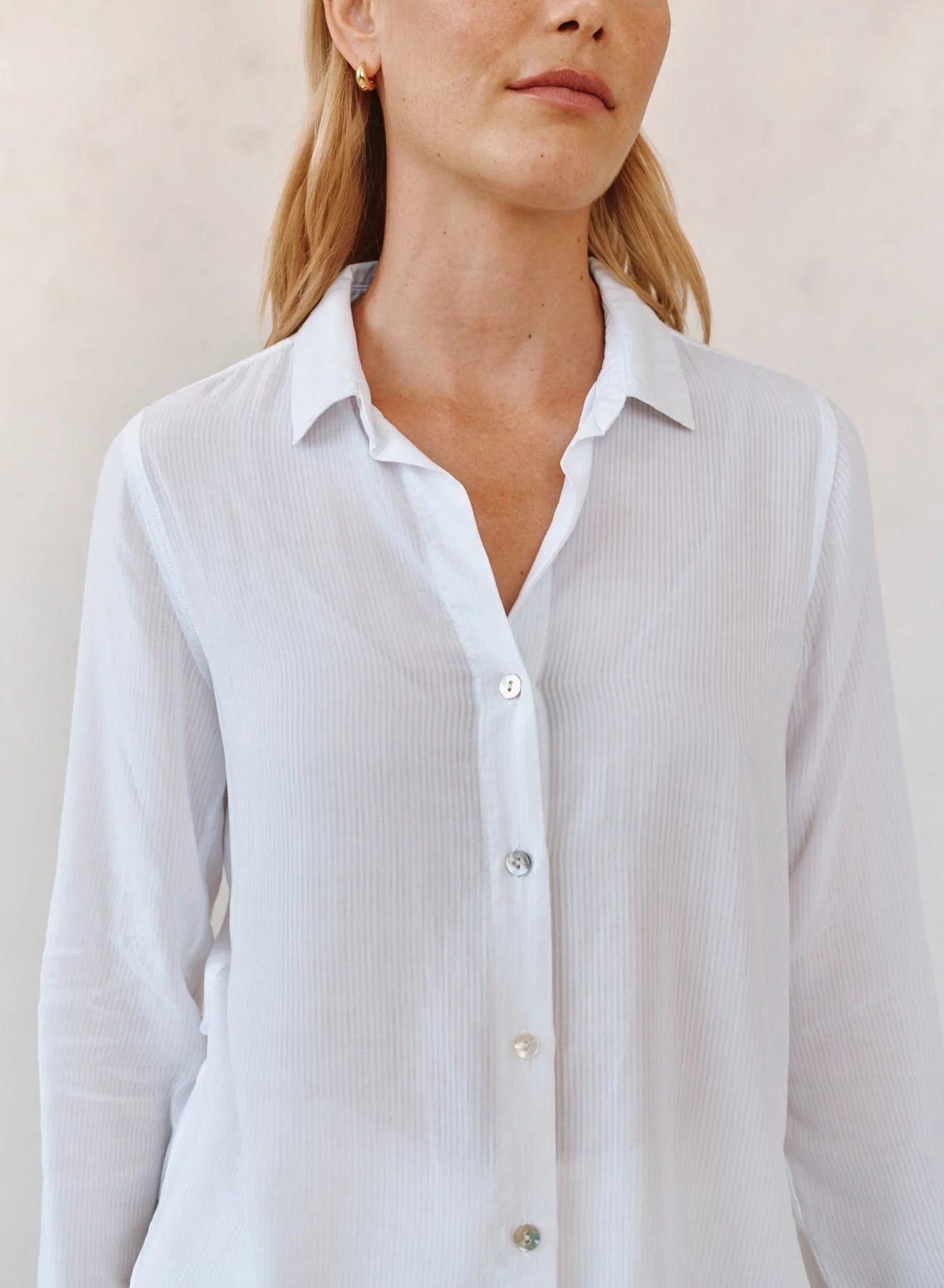 Bella Dahl Classic Buttondown - White