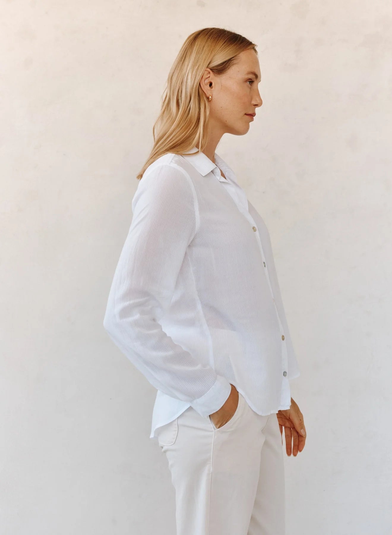 Bella Dahl Classic Buttondown - White