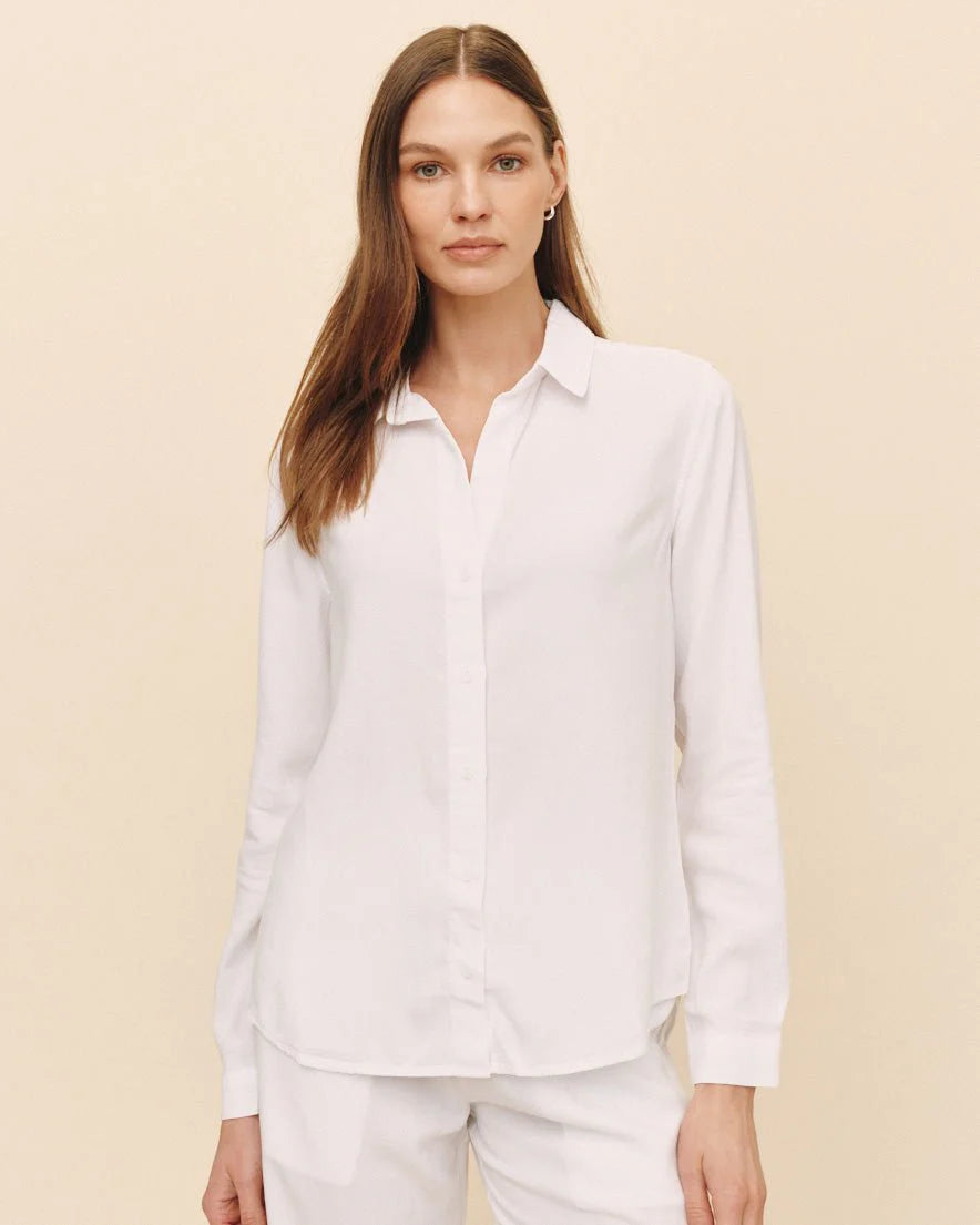 Bella Dahl Classic Buttondown - White