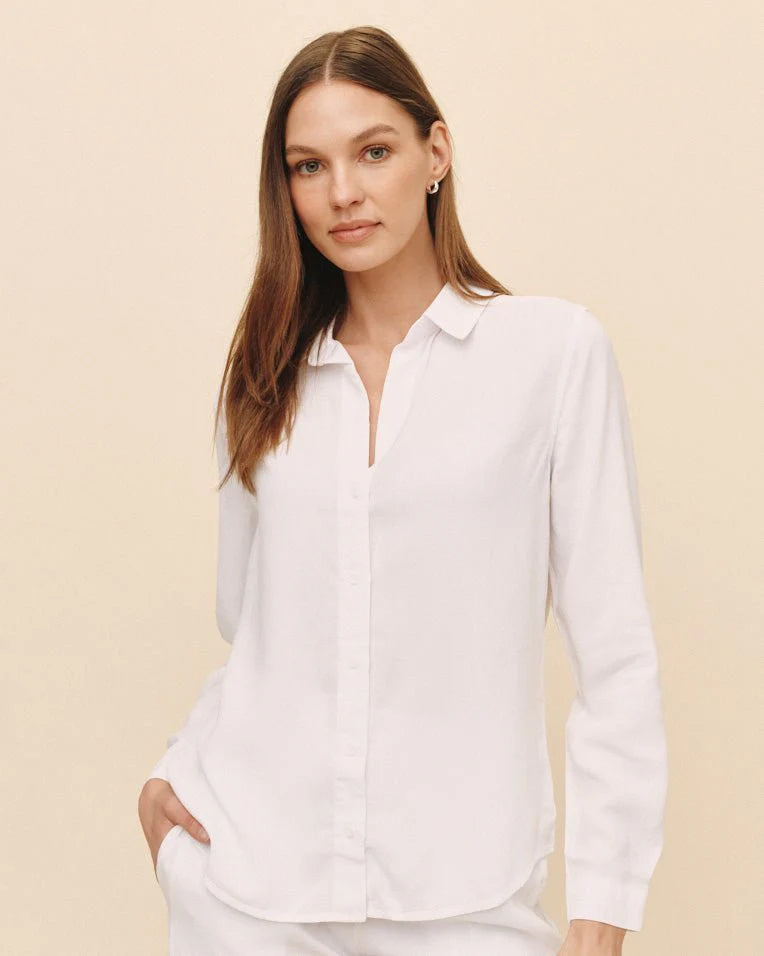 Bella Dahl Classic Buttondown - White
