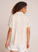Bella Dahl Cuffed SS - Playa Sand Stripe Clothing - Tops - Shirts - Blouses - Blouses Top Price by Bella Dahl | Grace the Boutique