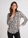 Bella Dahl Flowy Shirt - Batik Chevron Clothing - Tops - Shirts - Blouses - Blouses Top Price by Bella Dahl | Grace the Boutique