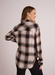 Bella Dahl Oversized Pocket Shirt - Winter Taupe Plaid Clothing - Tops - Shirts - Blouses - Blouses Top Price by Bella Dahl | Grace the Boutique