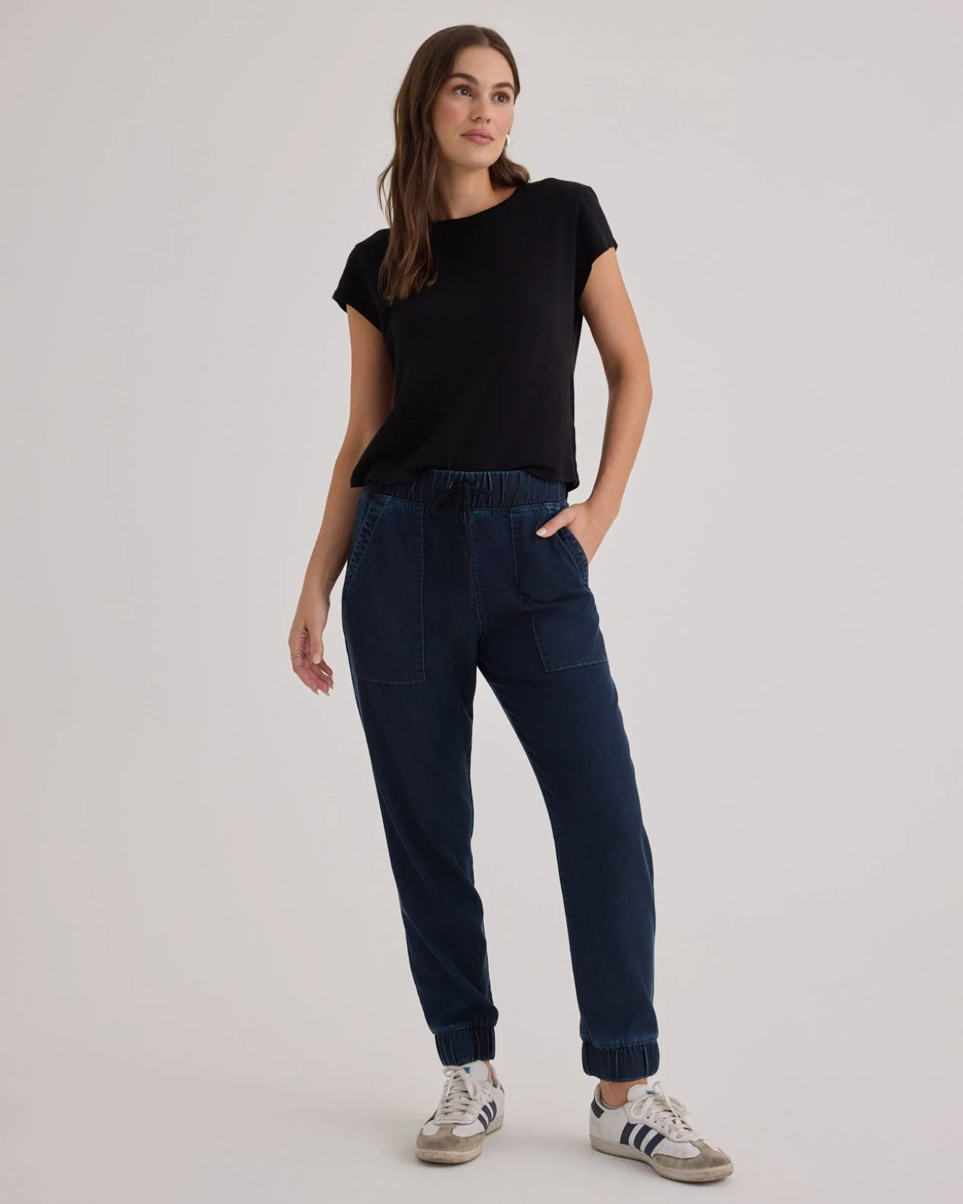Bella Dahl Pocket Jogger - Midnight Rinse