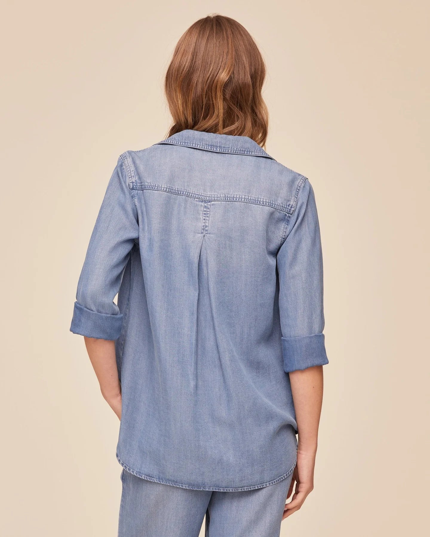 Bella Dahl Shirt Tail Buttondown - Indigo Harbour