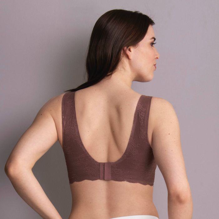 Anita Essential Lace Bralette - Berry