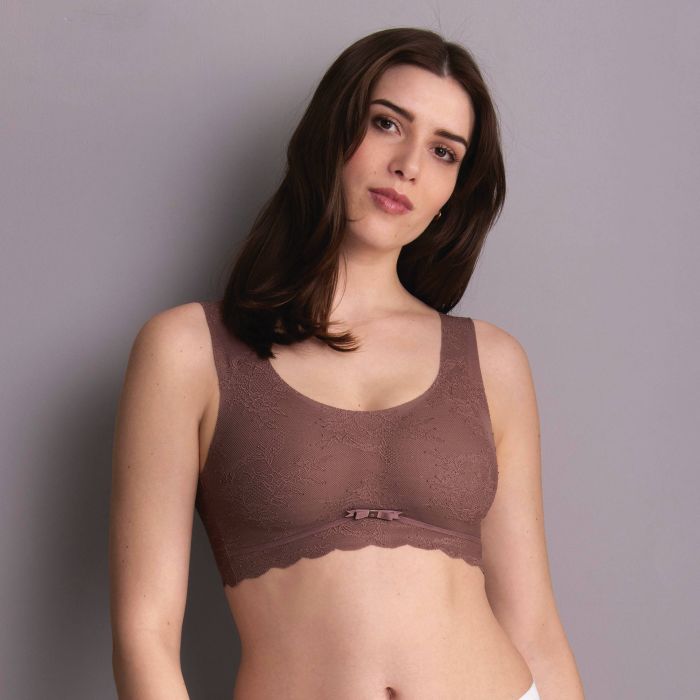 Anita Essential Lace Bralette - Berry