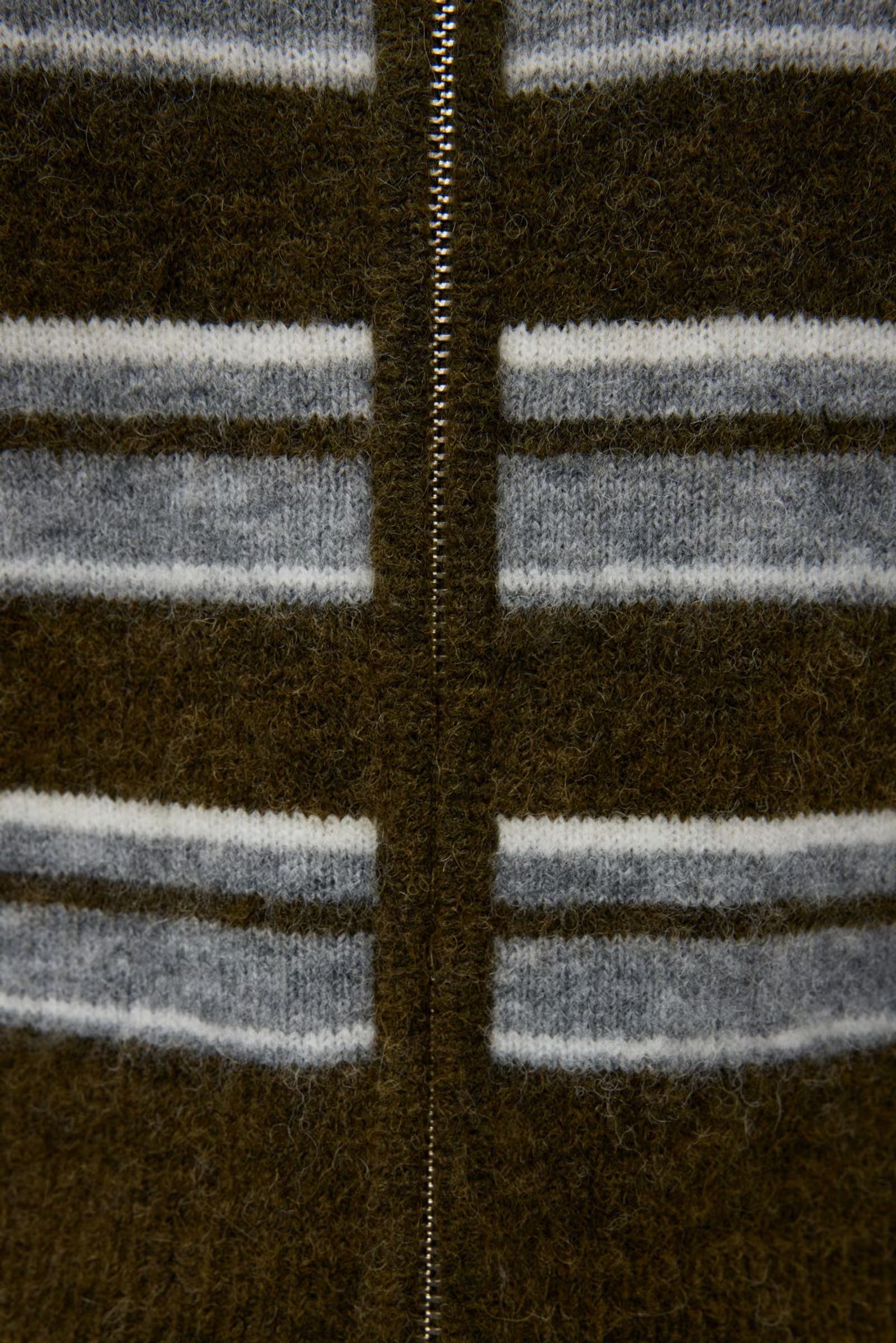 Envii Bessie Cardigan - Olive Stripe