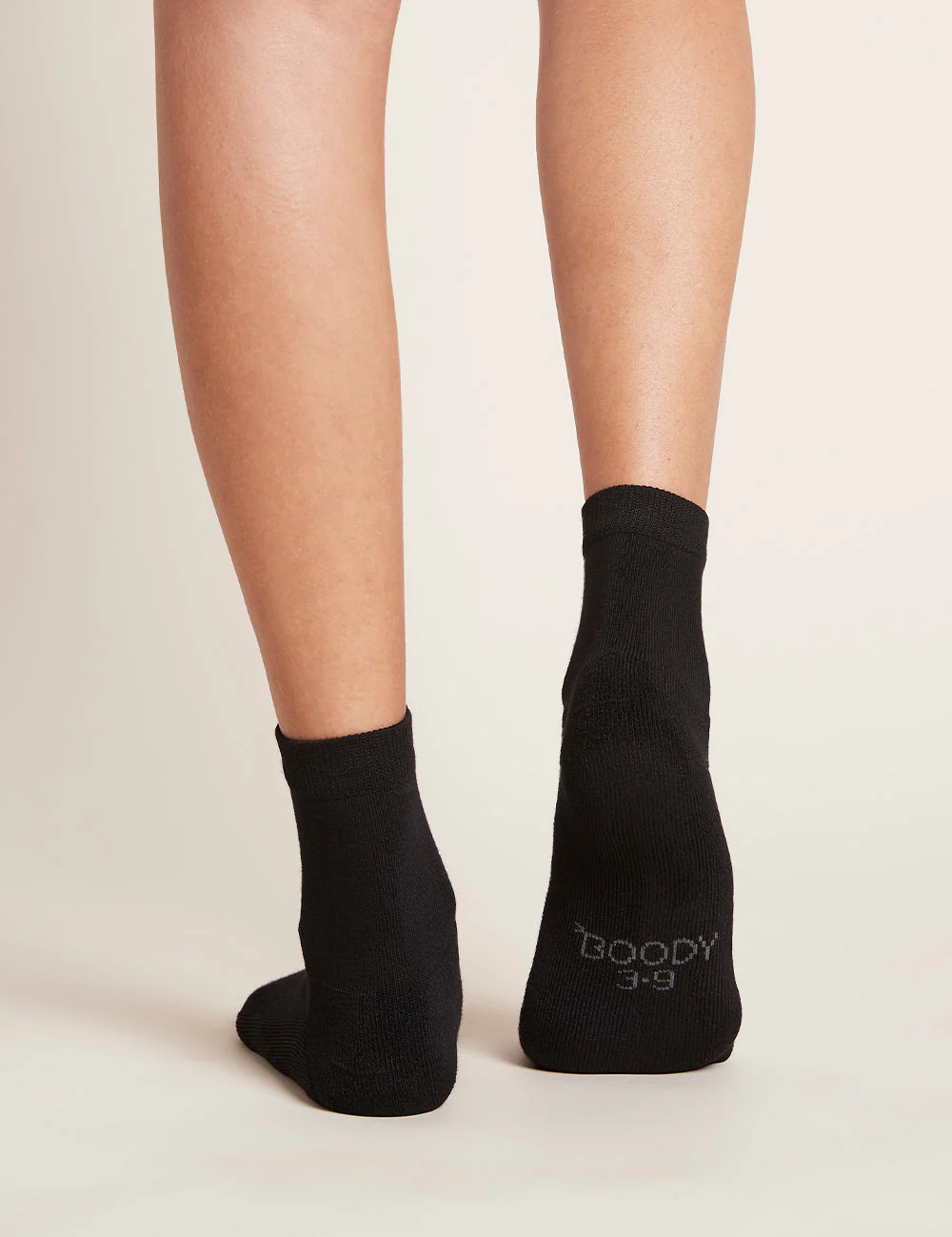 Boody Everyday Quarter Crew Sock - Black Accessories - Other Accessories - Socks by Boody | Grace the Boutique