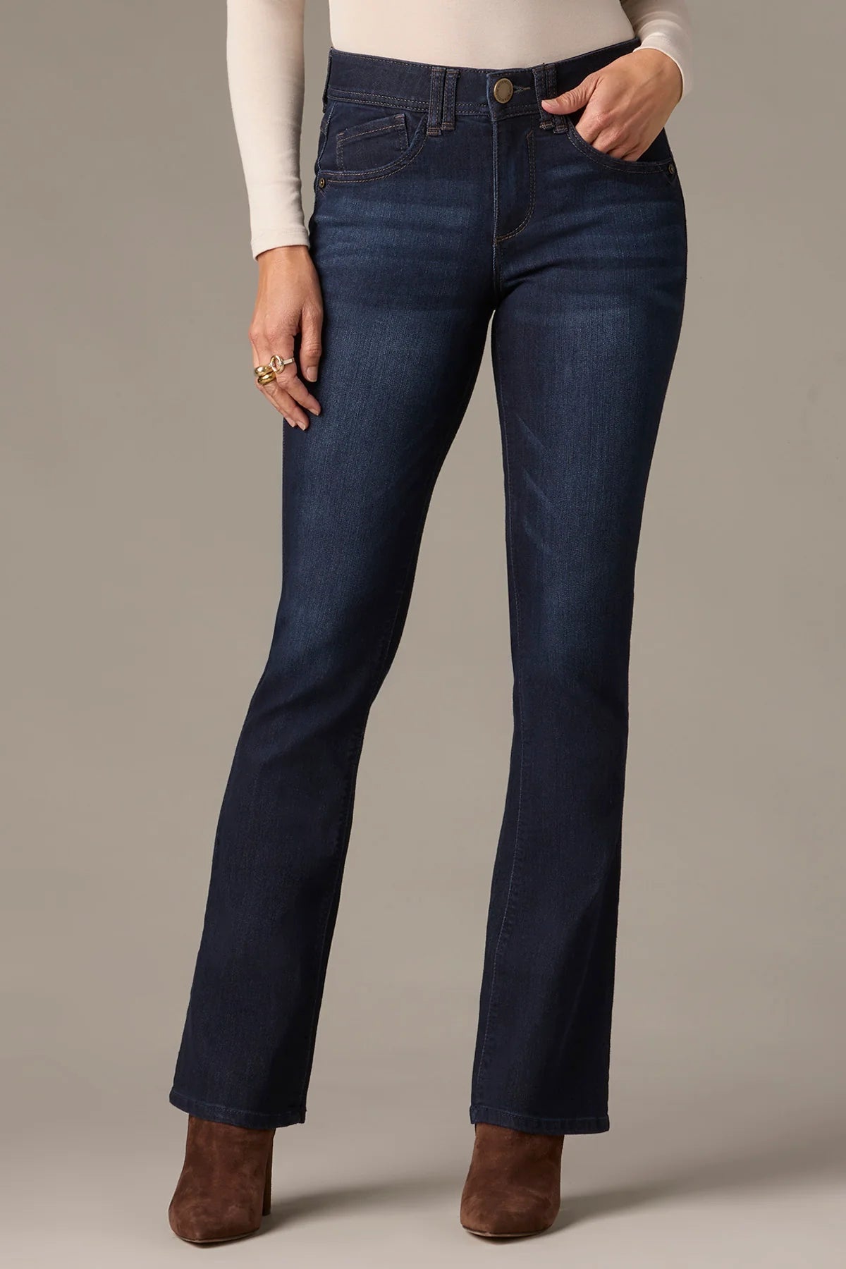 Wit & Wisdom Brittany Itty Bitty Boot - Indigo