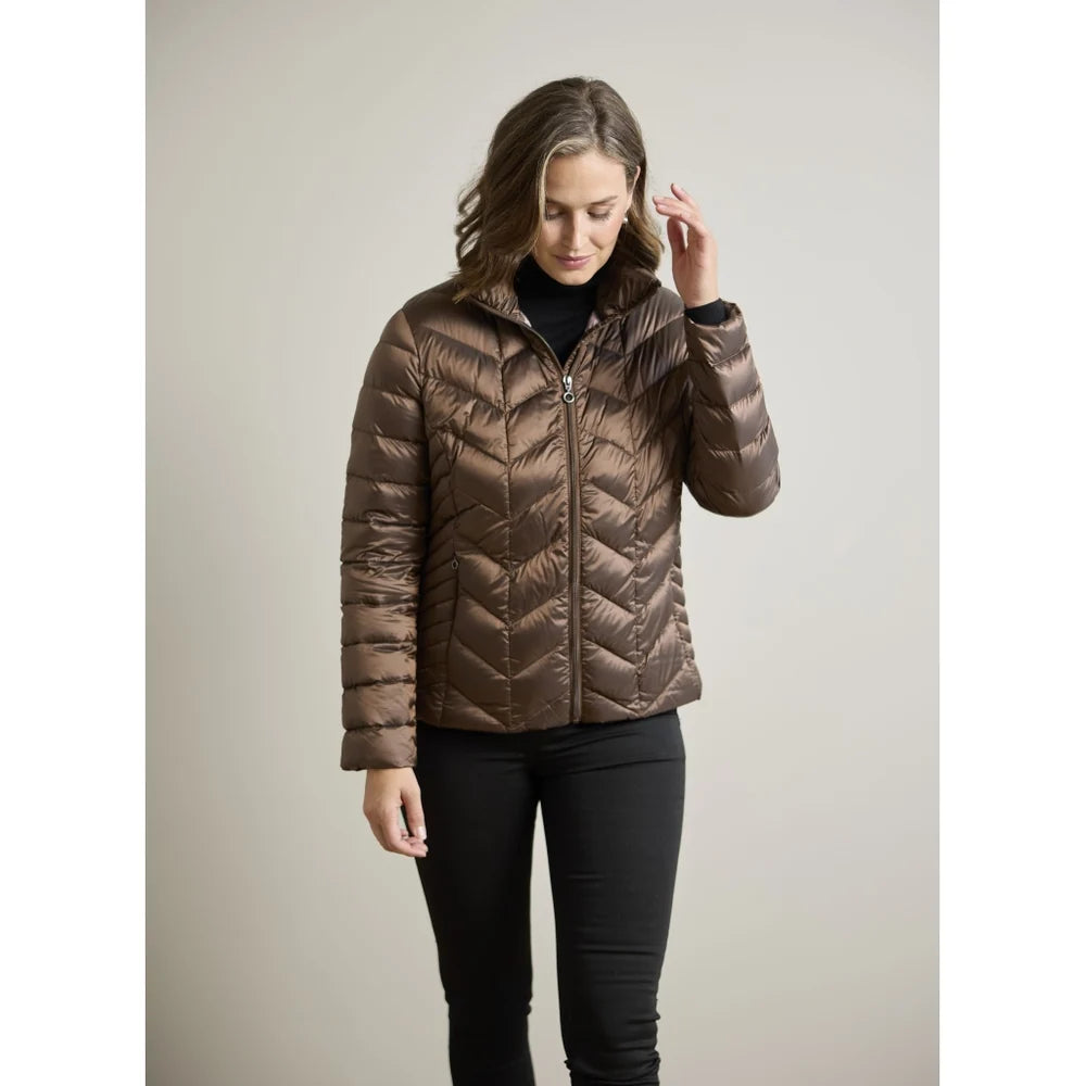 Junge Puffer Jacket - Brown