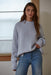 By Together Riley Sweater - Light Blue Clothing - Tops - Tunics by By Together | Grace the Boutique