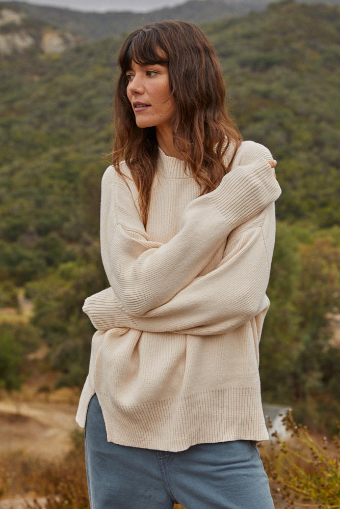 By Together Riley Sweater - Natural Clothing - Tops - Tunics by By Together | Grace the Boutique