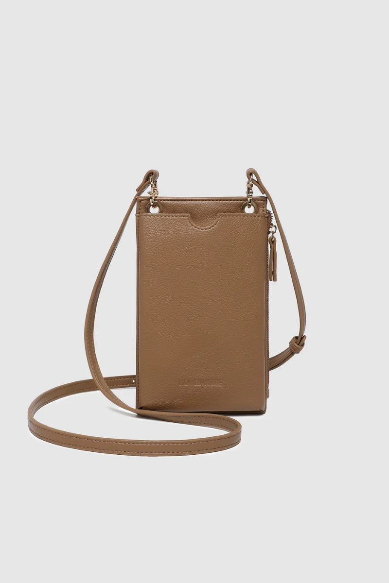 Louenhide Suki RFID Phone Bag - Caramel