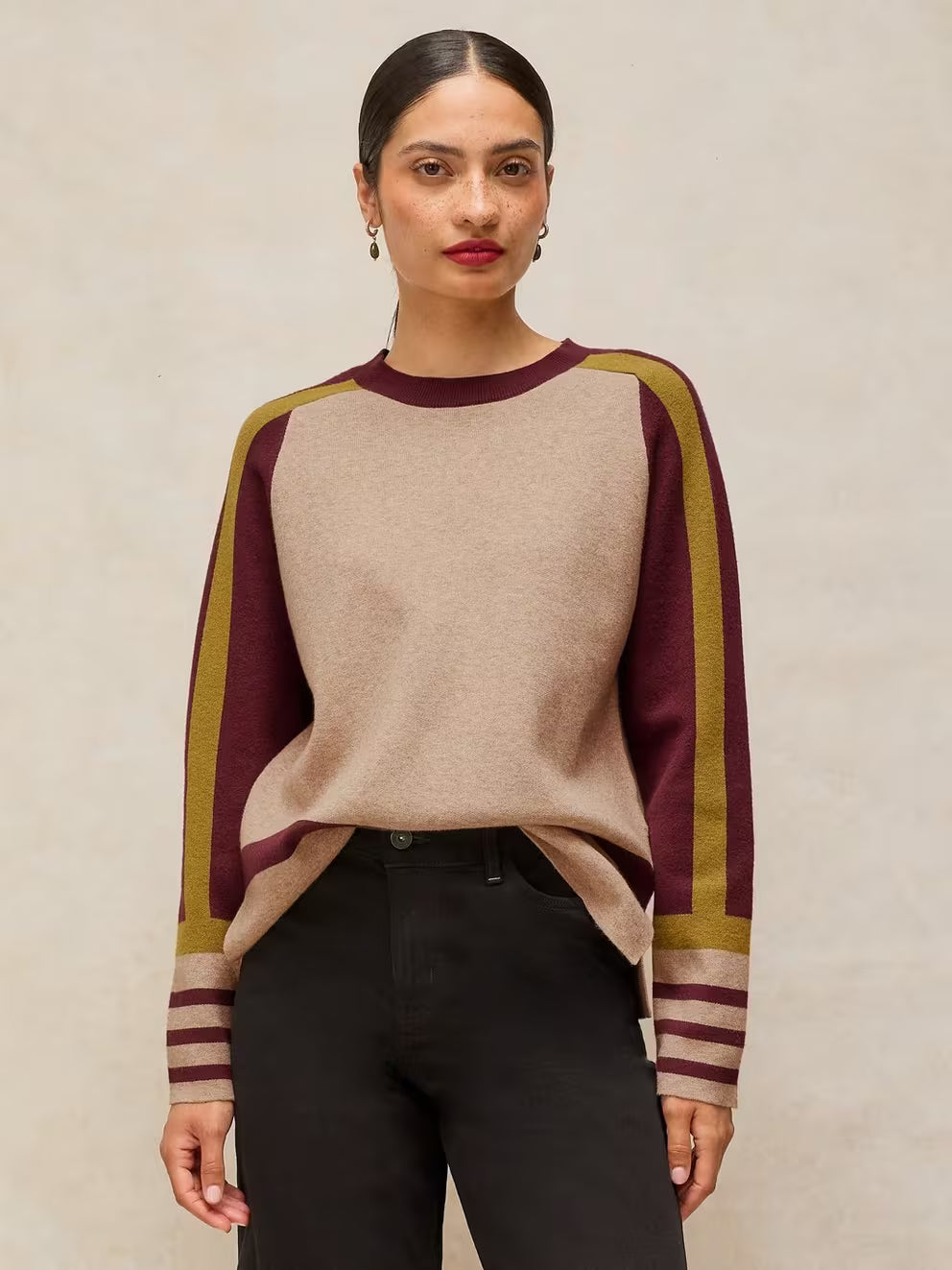 White Stuff Carla Jumper - Natural Multi