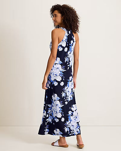Tommy Bahama Carmela Breezy Blooms Maxi Dress - Coastline