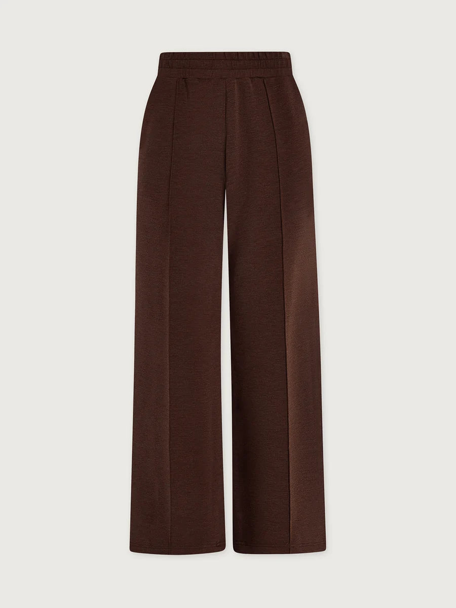 Varley Wide Leg Pant 30 - Coffee Bean Marl