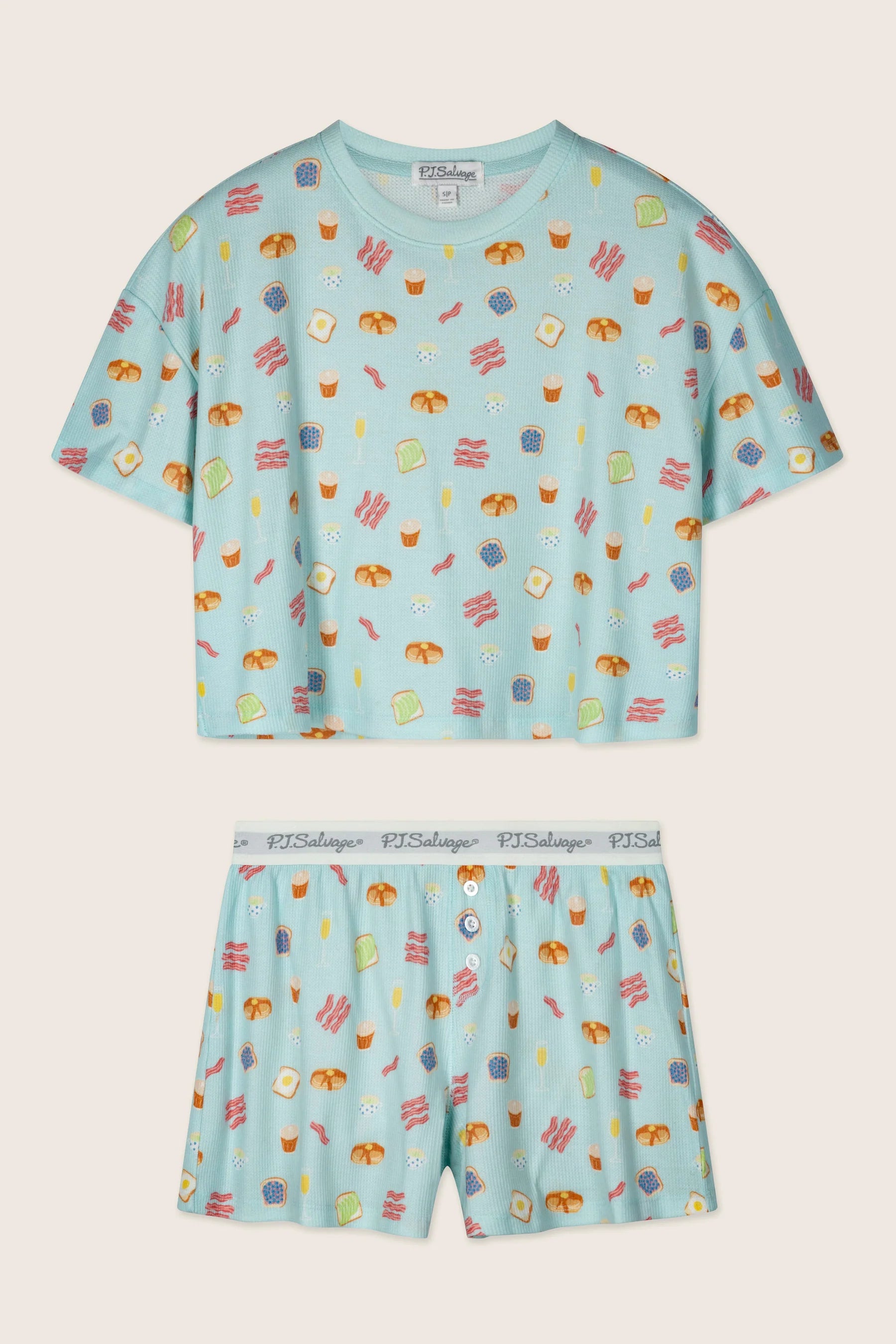PJ Salvage Boyfriend Boxer PJ Set - Cool Blue