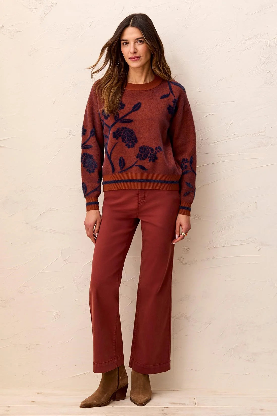 Tribal Sarah Sweater - Cedar
