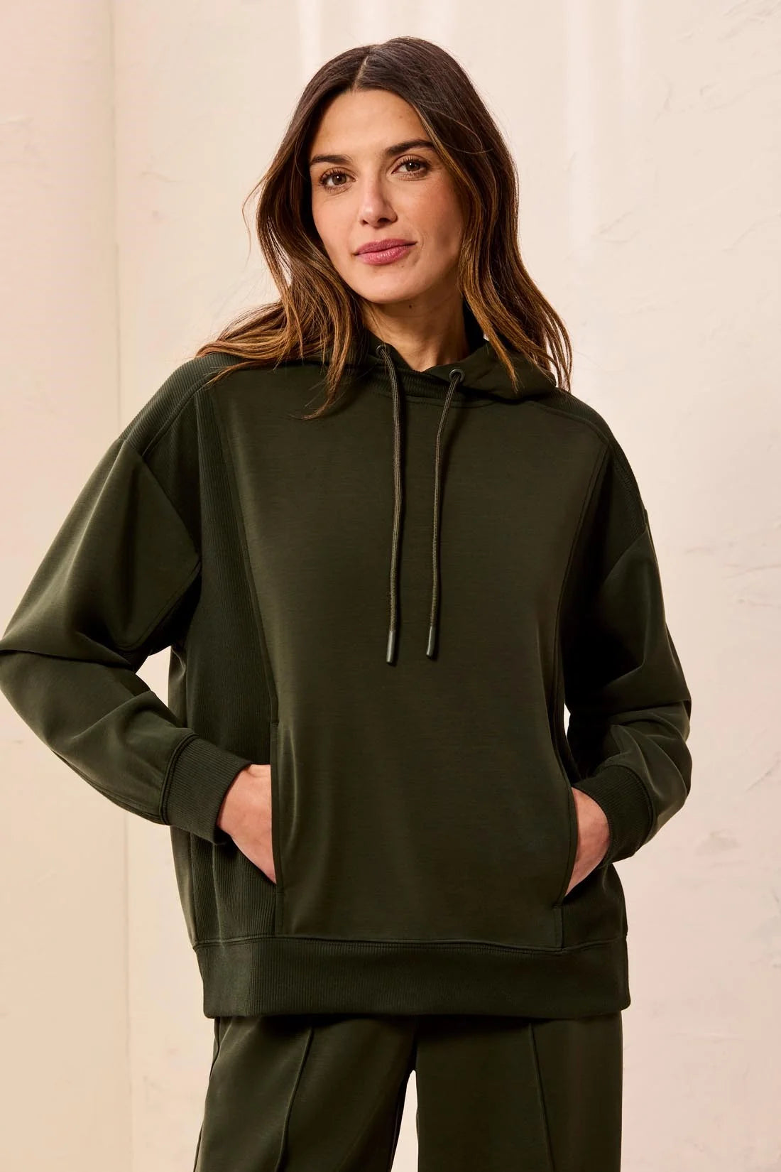 Tribal Soft Lounge Hoodie - Cedar Green