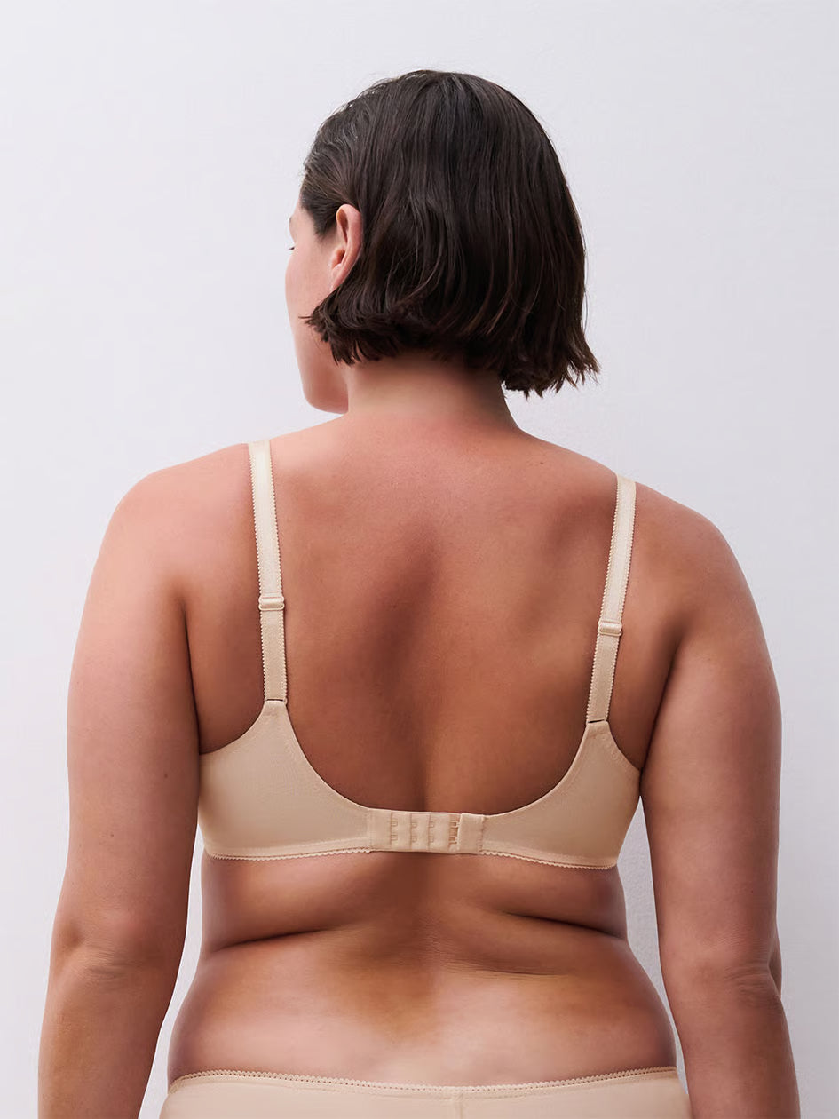 Chantelle Maris Seamless Lace Bra - Nude Blush