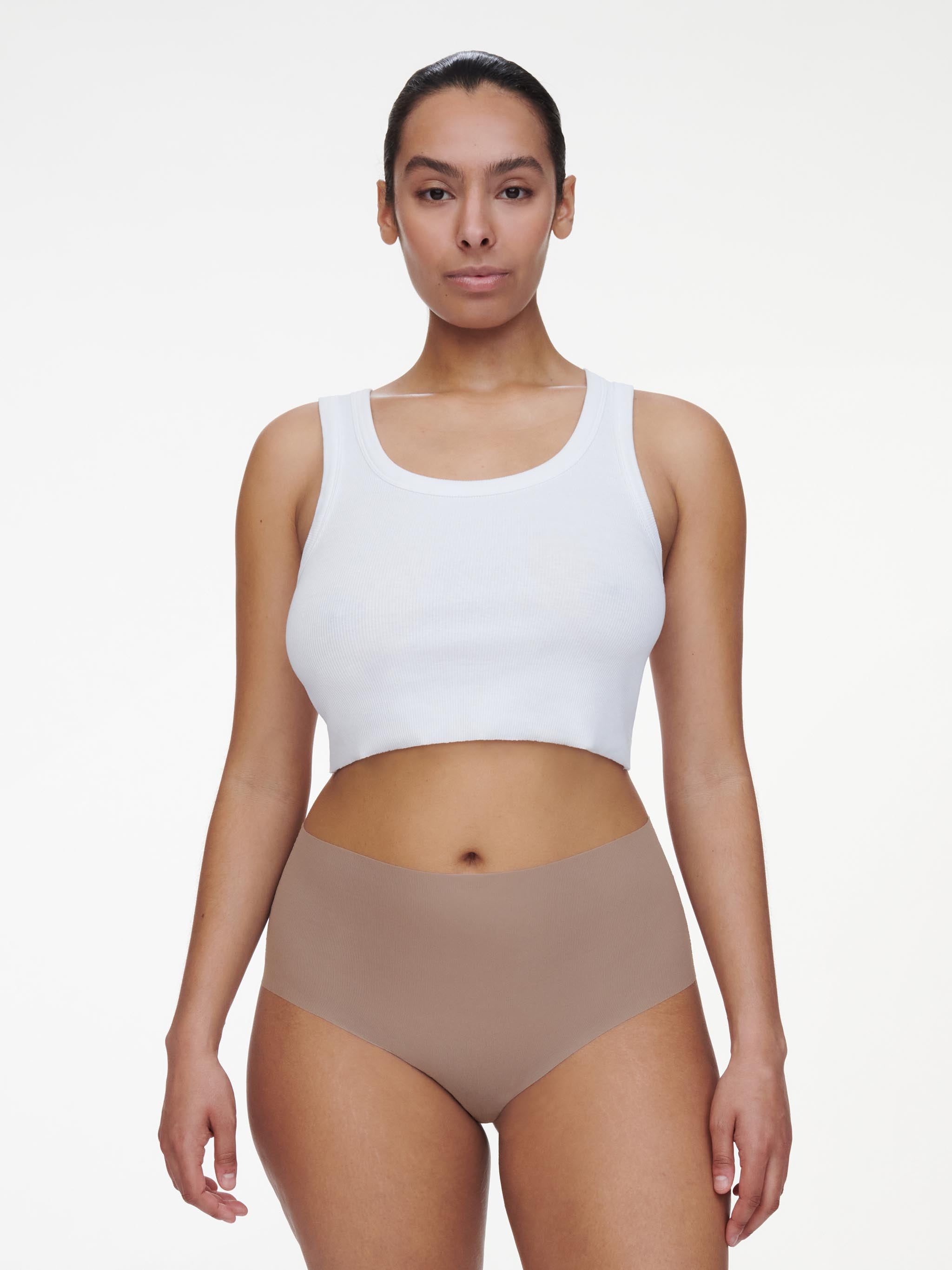 Chantelle Pulpies Cheeky High Waist Brief - Bronzed Taupe Lingerie - Panties - Basics by Grace the Boutique | Grace the Boutique