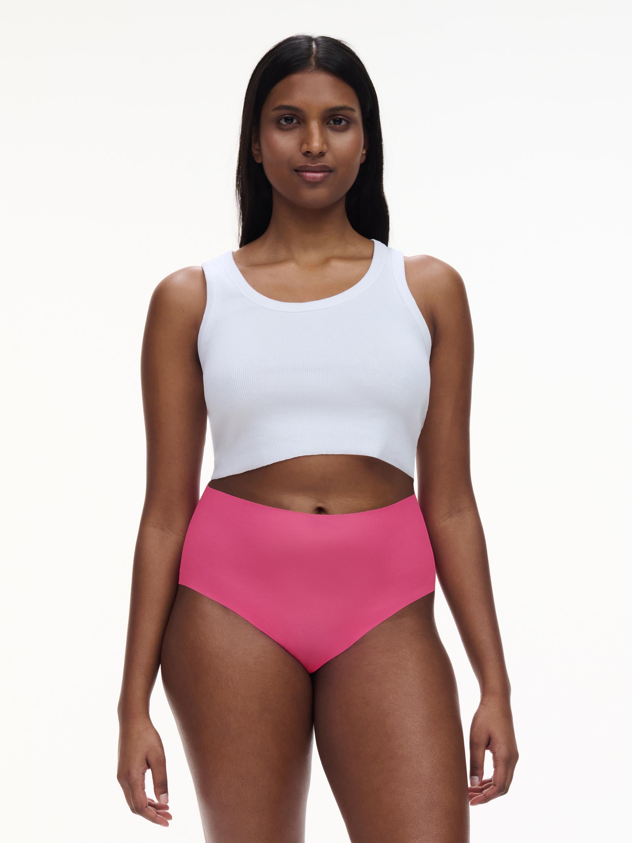 Chantelle Pulpies Cheeky High Waist Brief - Rose Pitaya Lingerie - Panties - Basics by Grace the Boutique | Grace the Boutique