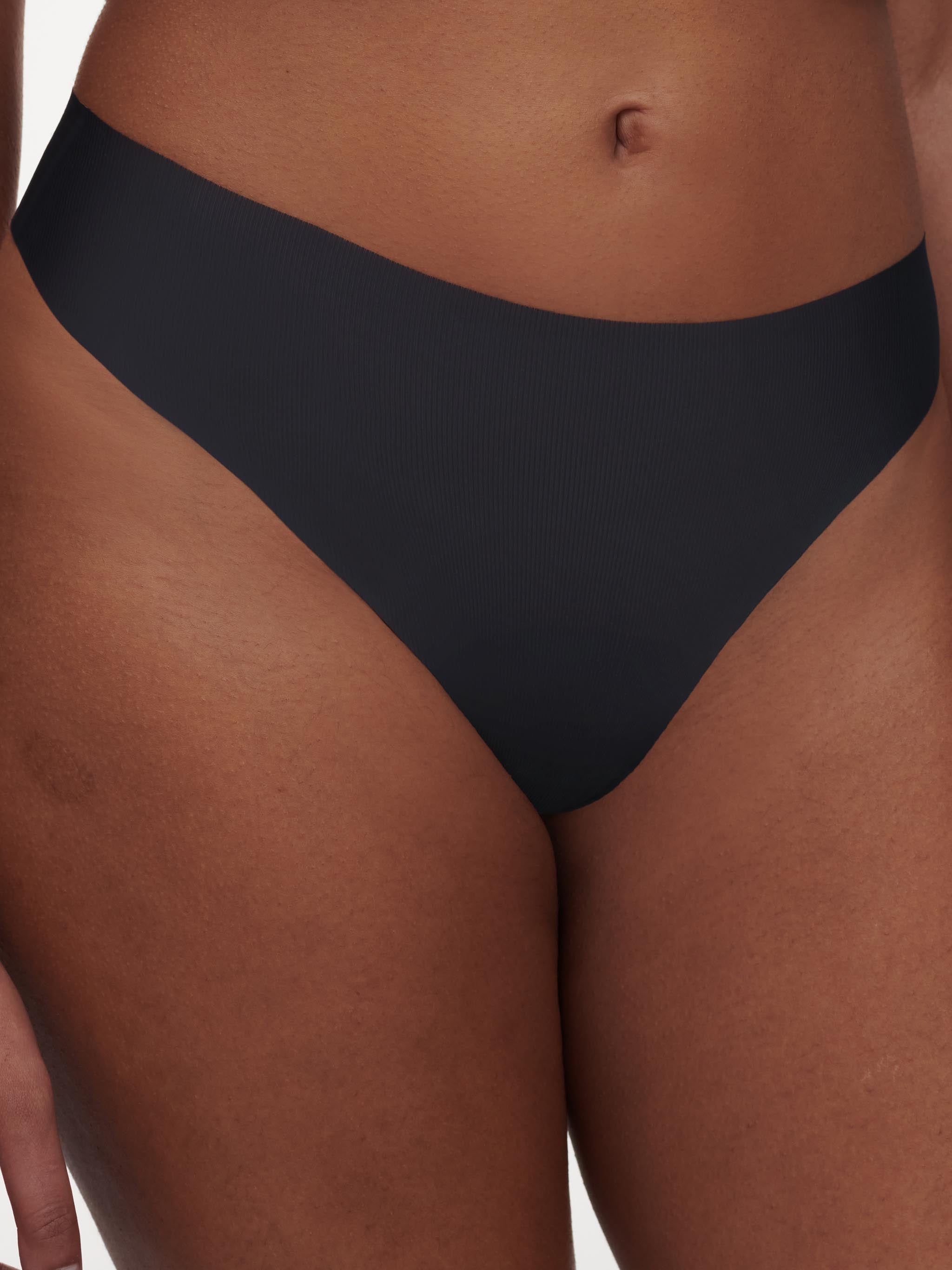 Chantelle Pulpies Tiny Tanga - Black Lingerie - Panties - Basics by Grace the Boutique | Grace the Boutique