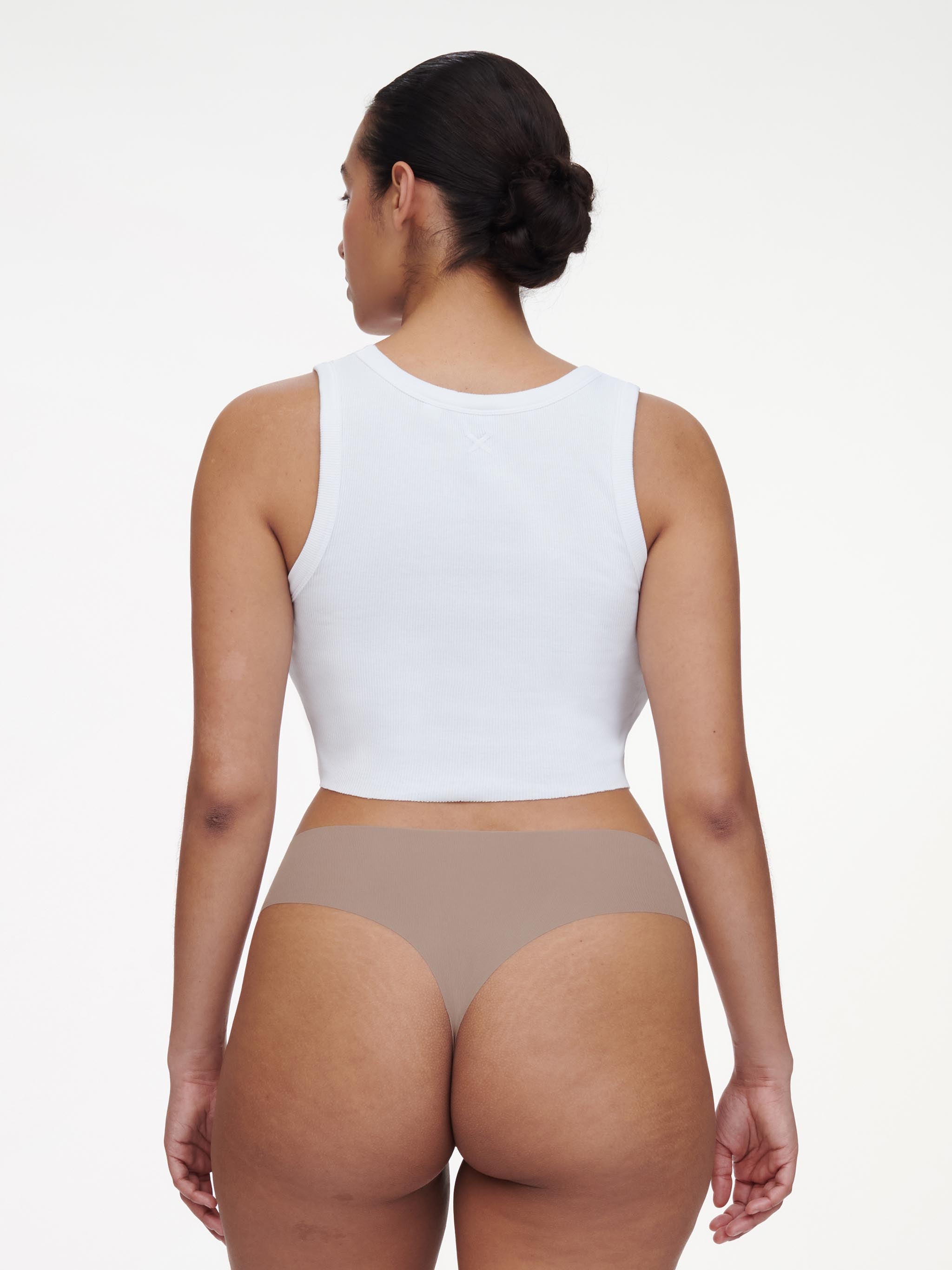 Chantelle Pulpies Tiny Tanga - Bronzed Taupe Lingerie - Panties - Basics by Grace the Boutique | Grace the Boutique