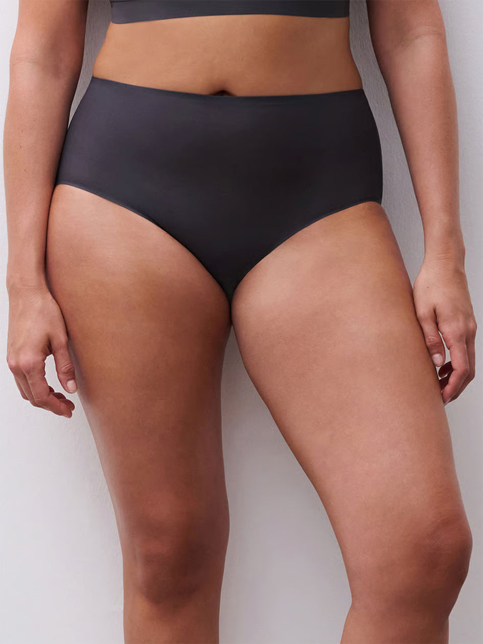Chantelle Soft Stretch Full Panty - Carbon
