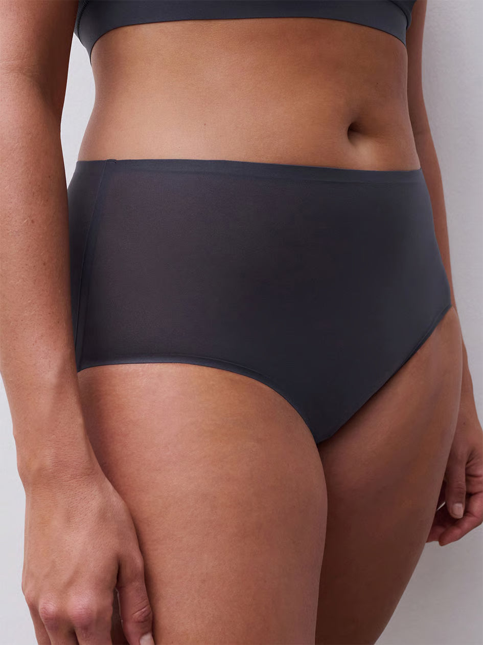 Chantelle Soft Stretch Full Panty - Carbon