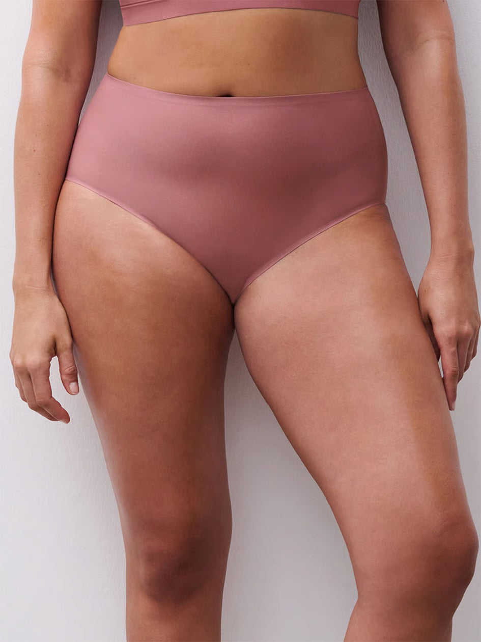 Chantelle Soft Stretch Full Panty - Rose de Bois