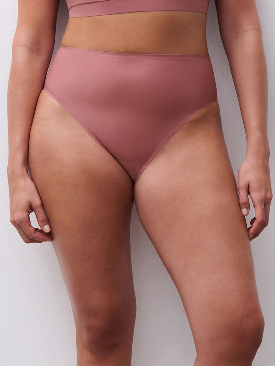 Chantelle Soft Stretch Hi Cut - Rose de Bois