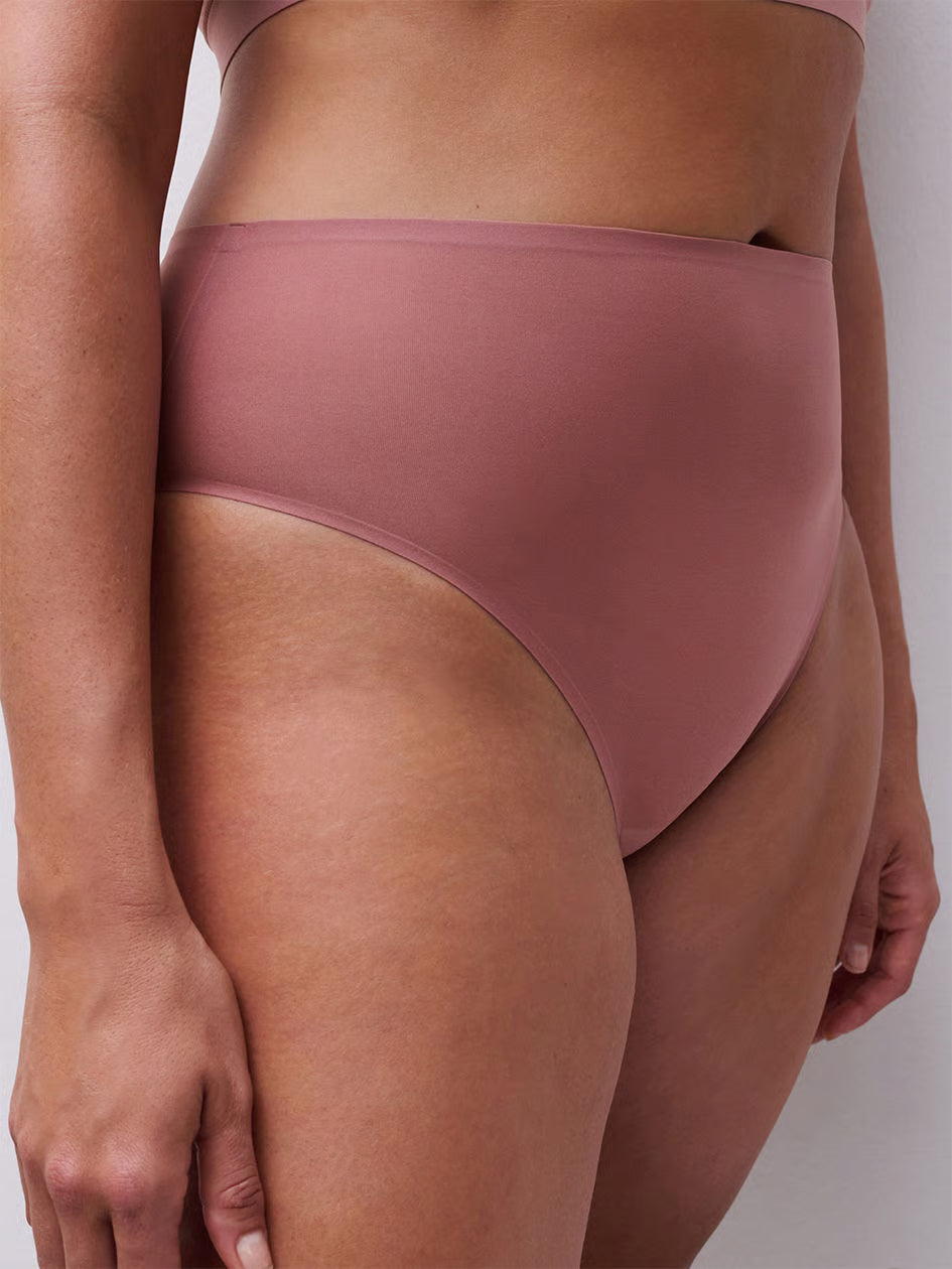 Chantelle Soft Stretch Hi Cut - Rose de Bois