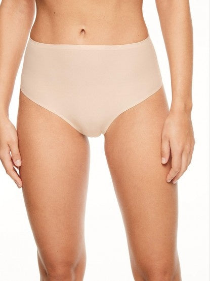 Chantelle Soft Stretch High Waisted Thong nude Lingerie - Panties - Soft StretchHanky Panky by Chantelle | Grace the Boutique