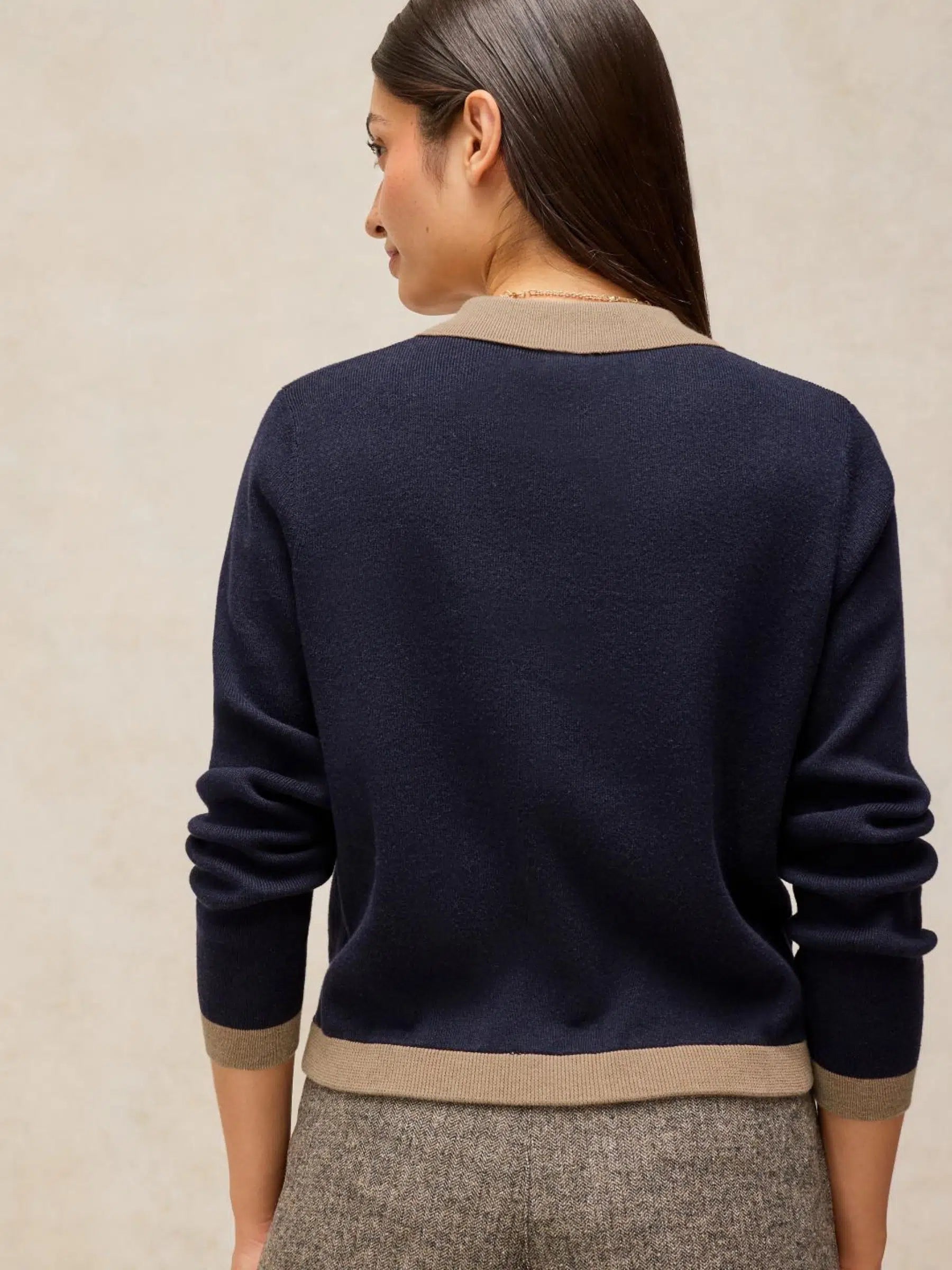 White Stuff Charlotte Cardi - Navy