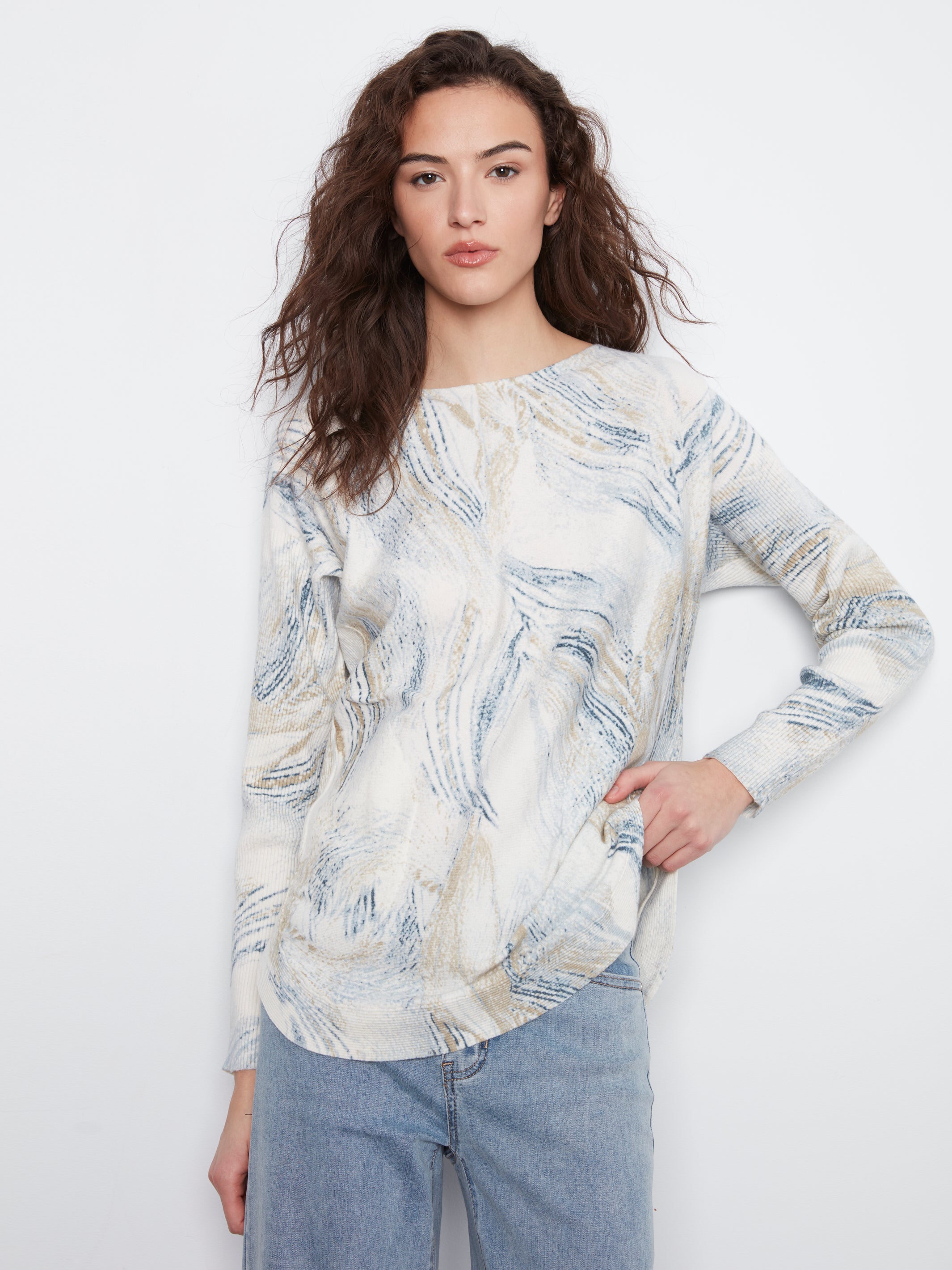 Charlie B Anna Sweater - Whirl