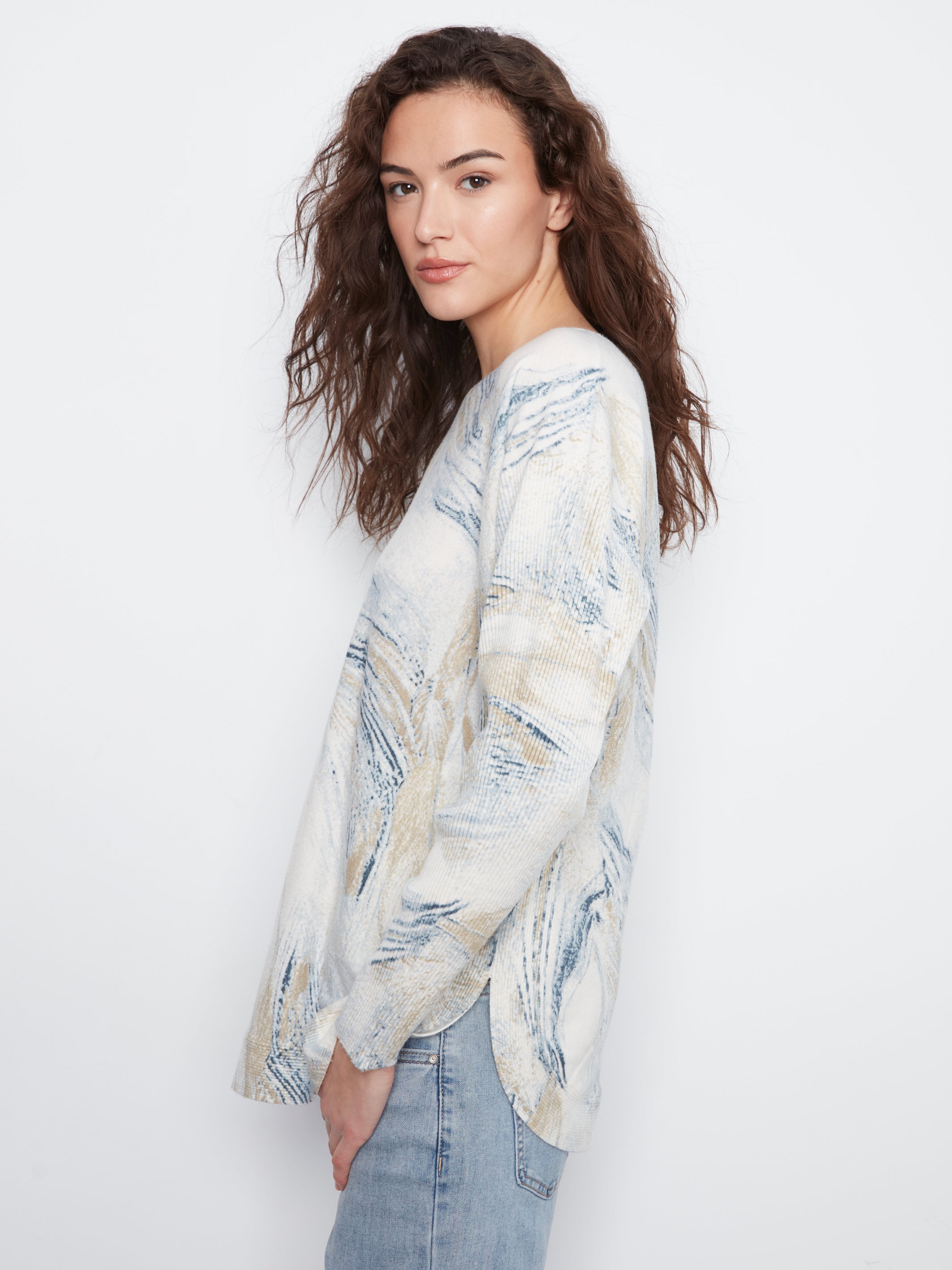 Charlie B Anna Sweater - Whirl