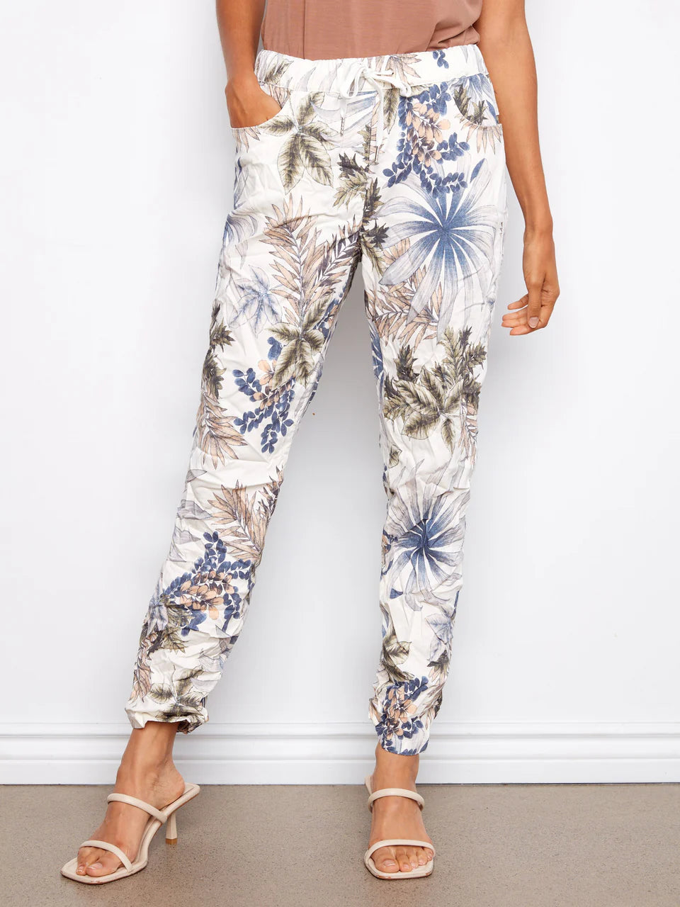 Charlie B Crinkle Jogger - Hawaii