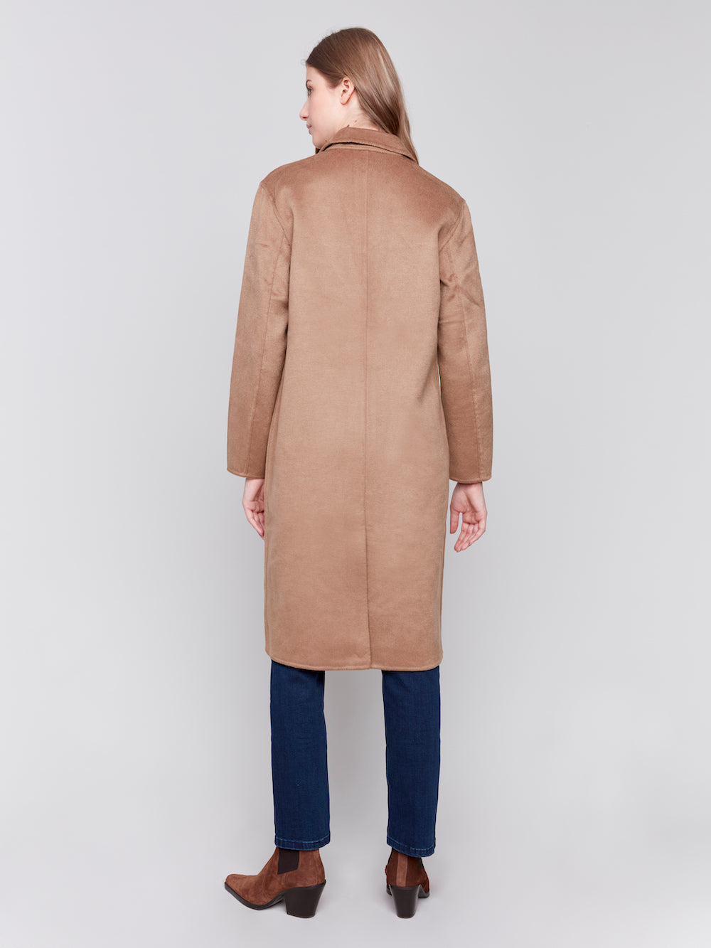 Charlie B Double Faced Wool Coat - Truffle Clothing - Outerwear - Coats by Charlie B | Grace the Boutique