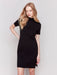 Charlie B Ella Knit Dress - Black Clothing - Dresses + Jumpsuits - Dresses - Short Dresses by Charlie B | Grace the Boutique