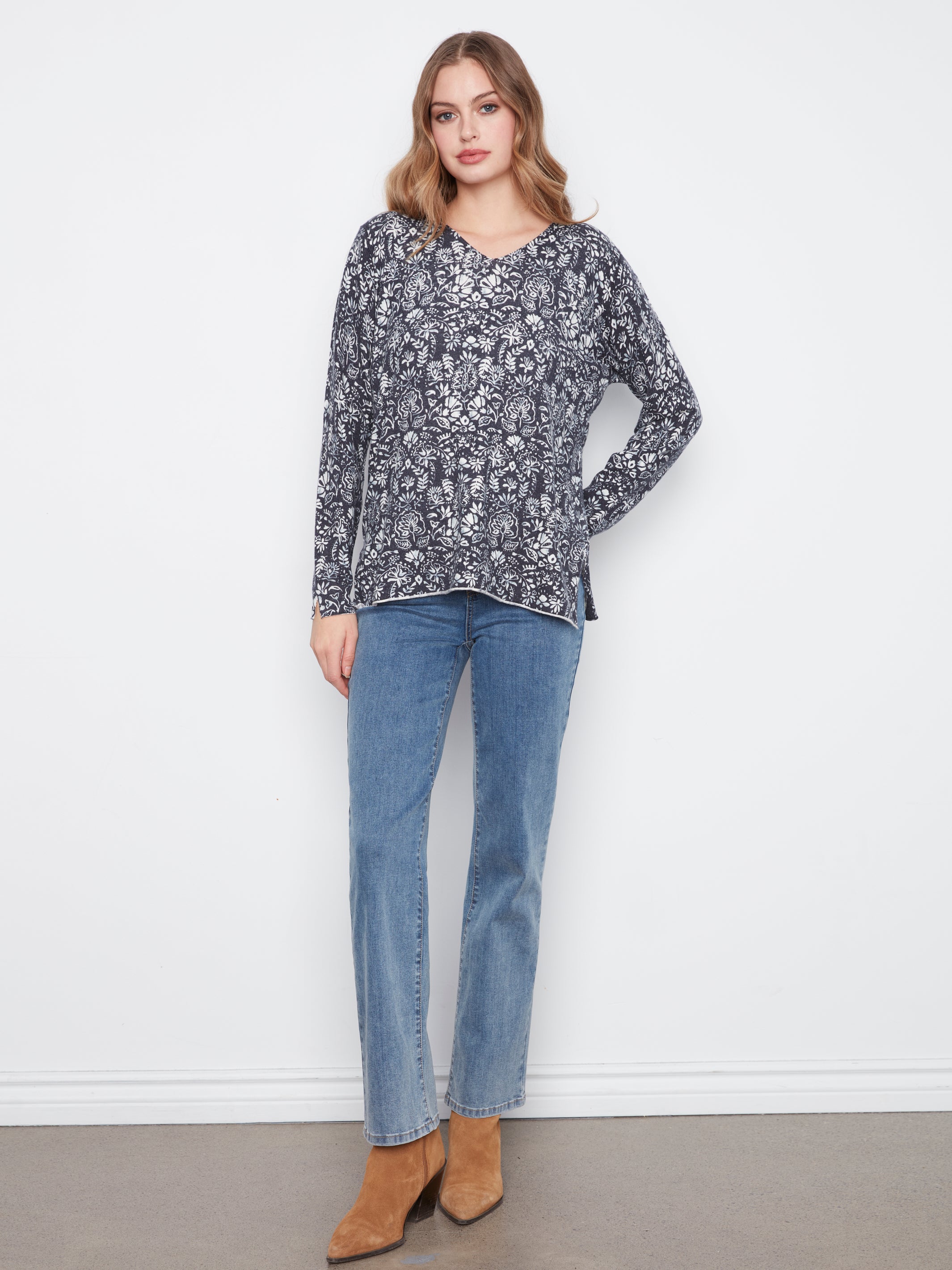 Charlie B Ida Sweater - Botanical