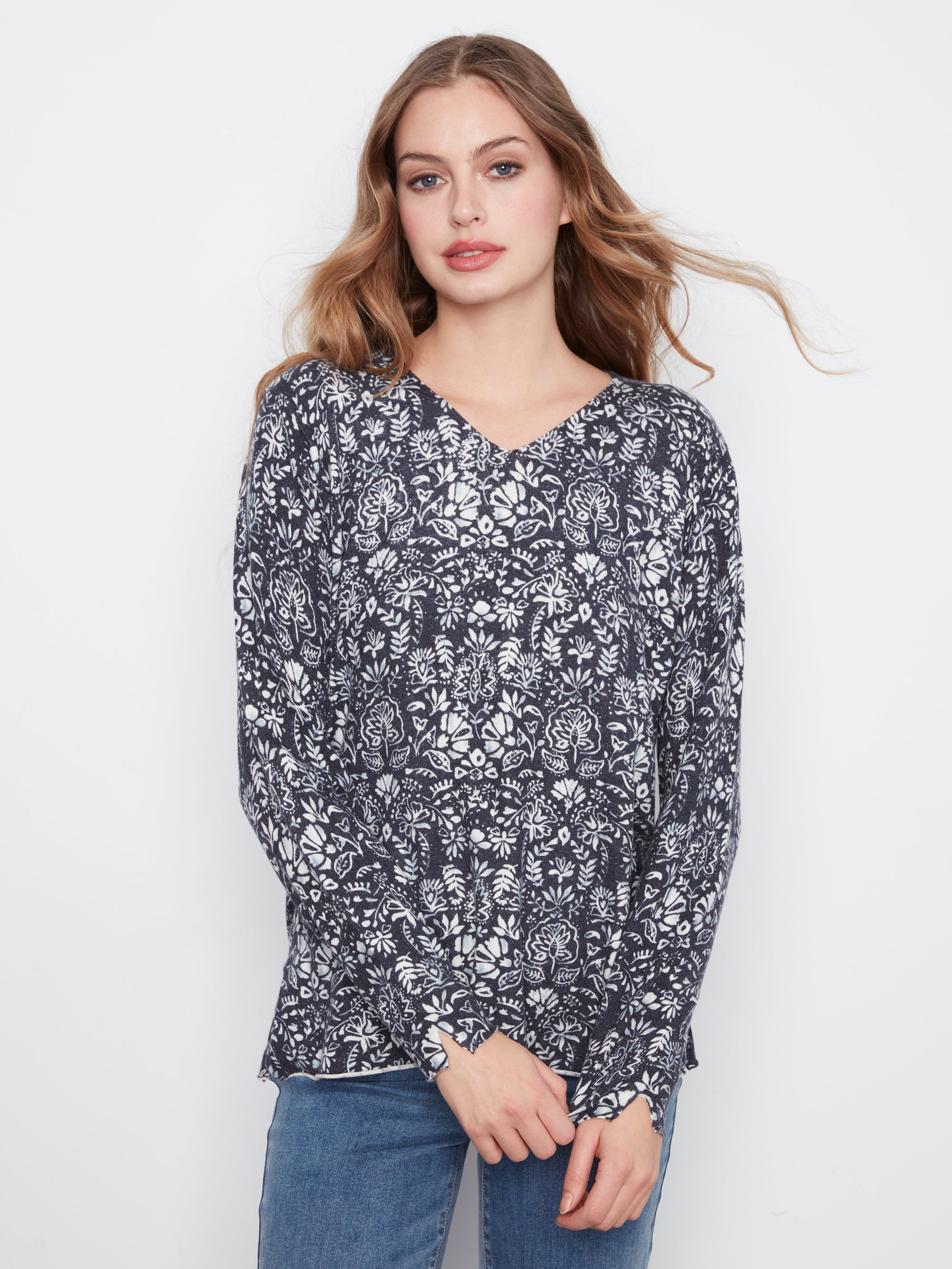 Charlie B Ida Sweater - Botanical