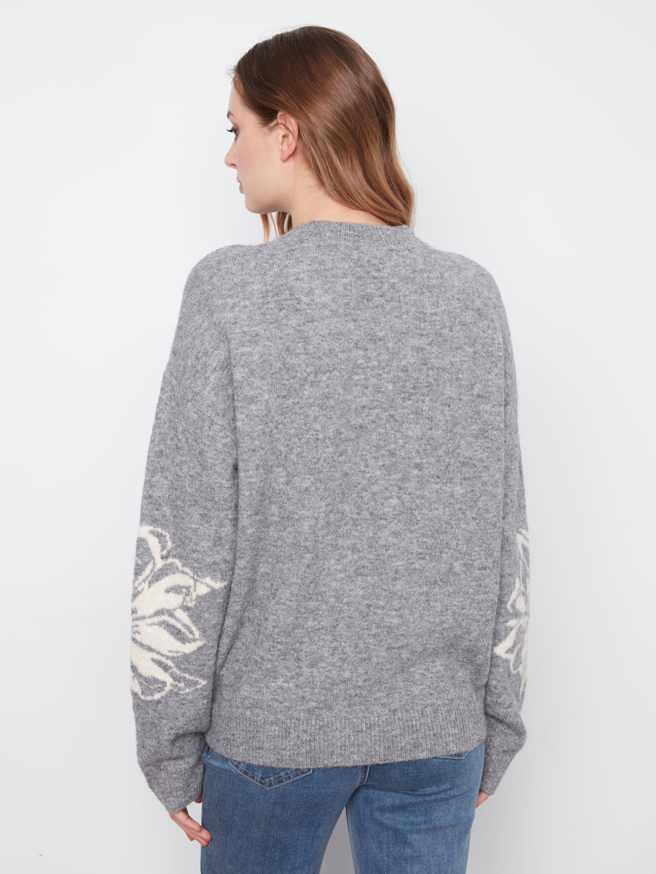 Charlie B Jordan Sweater - Heather Grey