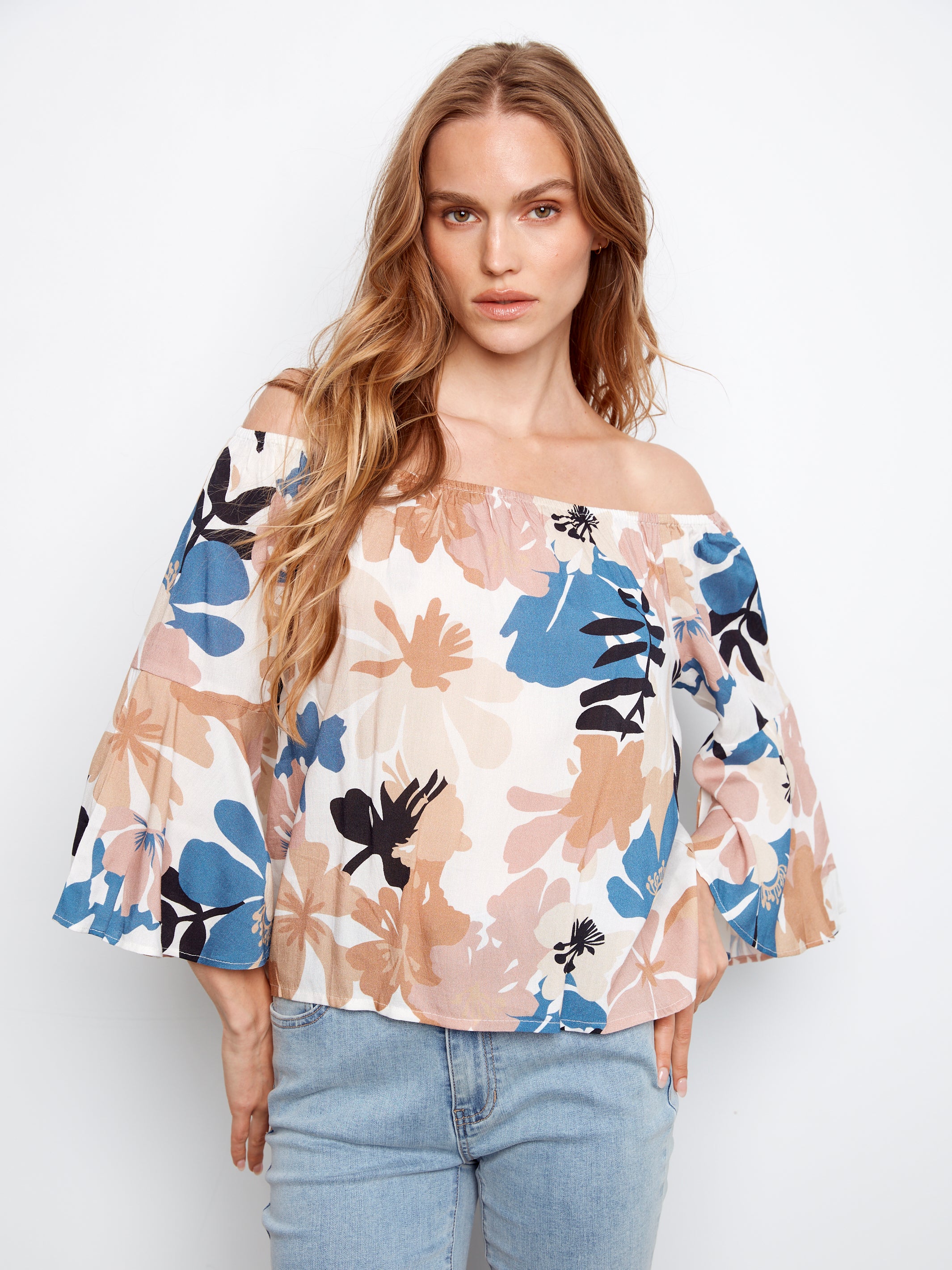 Charlie B Marissa Blouse - Floralis
